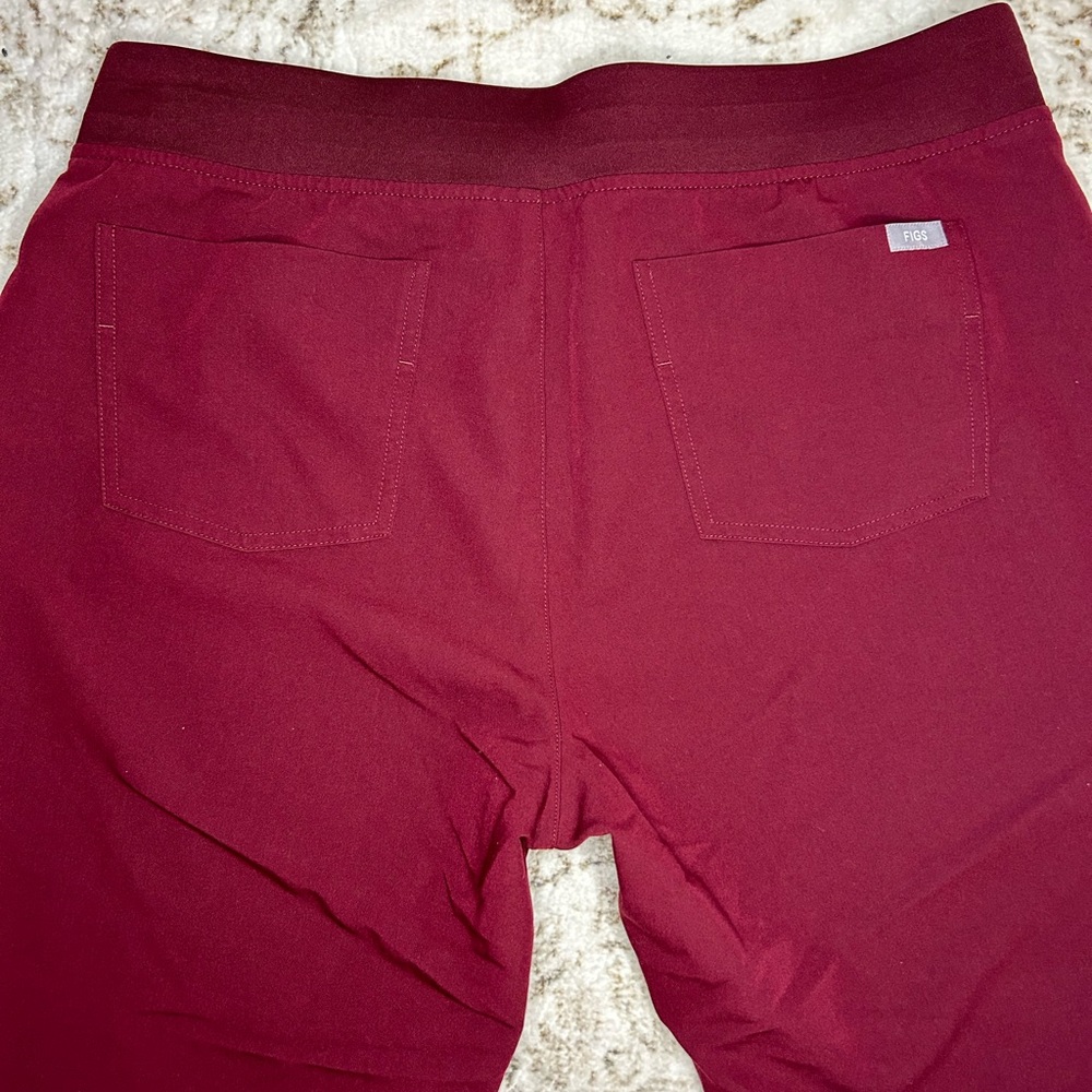 Figs burgundy mid rise Zamora Jogger
Pants PO# 3590 - Picture 7 of 7